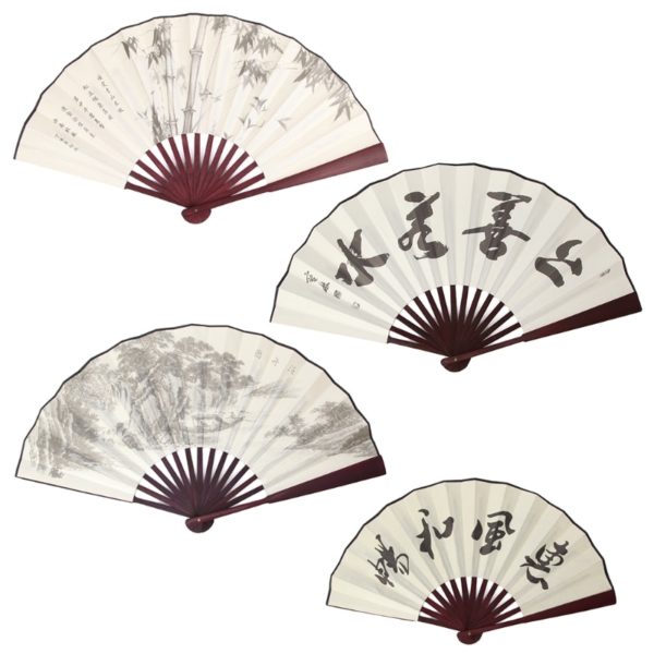 Éventail de Kung Fu en soie motifs traditionnels Kung fu éventail Accessoires arts martiaux Accessoires pour kung fu a7796c561c033735a2eb6c: Blanc