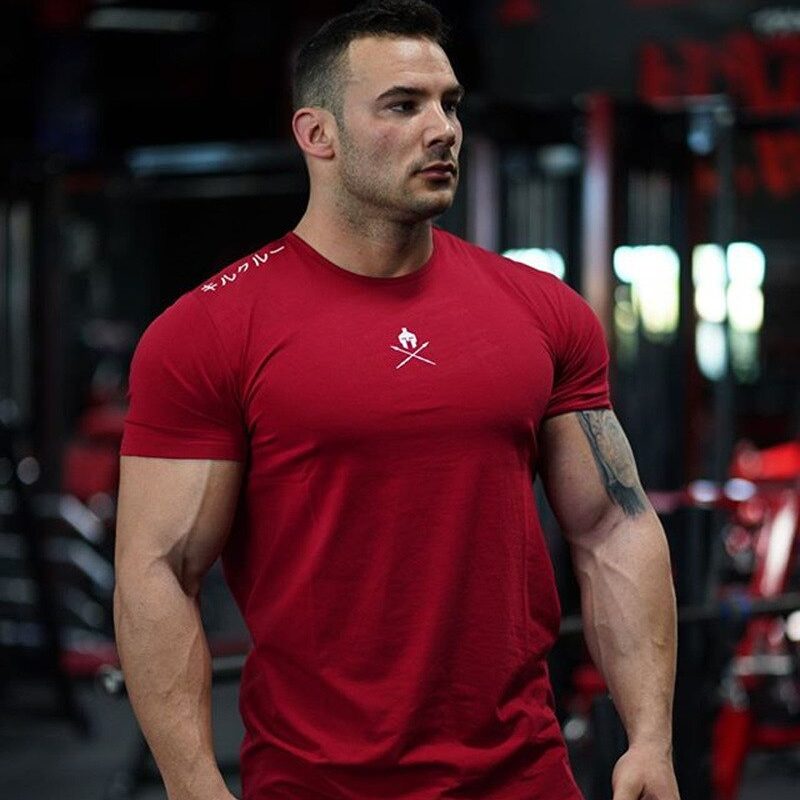 T-shirt de boxe en coton pour homme T-shirt boxe T-shirt art martiaux T-shirt karate a7796c561c033735a2eb6c: Blanc|Gris|Noir|Rouge|Vert