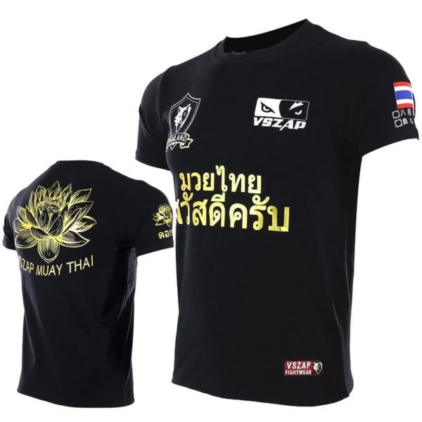 T-shirt combat muay thai T-shirt art martiaux T-shirt muay thai a7796c561c033735a2eb6c: Beige|Blanc|Gris|Jaune|Rouge|Vert