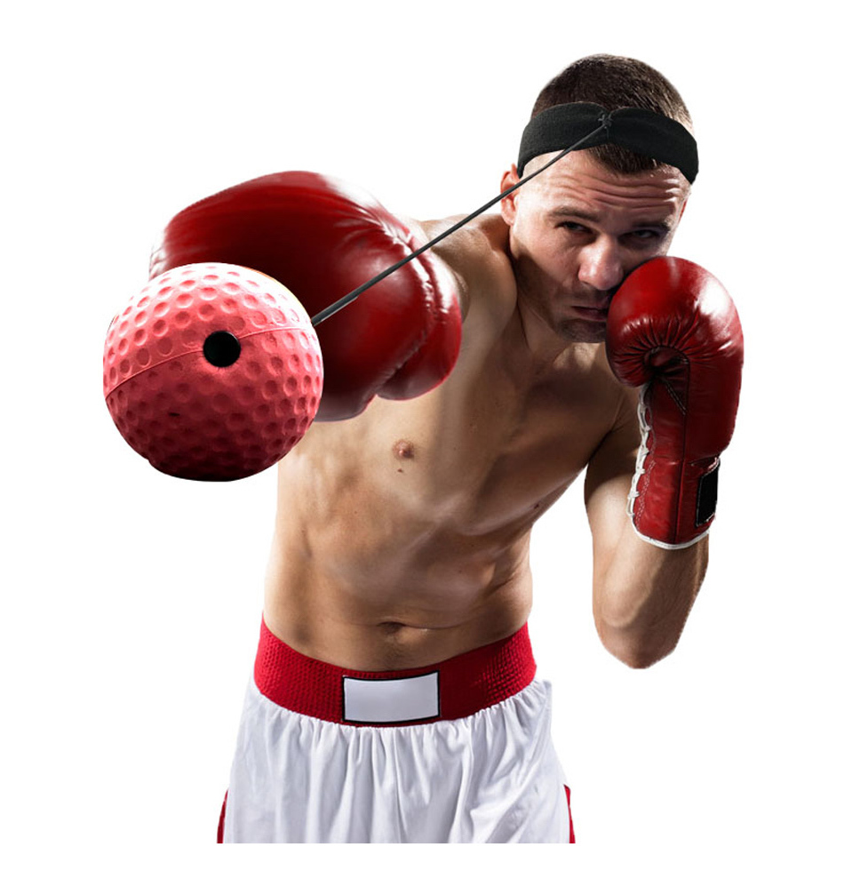 Balle de réflexe pour sports de combat – Réflexes, vitesse et force Accessoires boxe a7796c561c033735a2eb6c: 3PCS-Primary Red