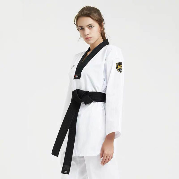 Kimono de Taekwondo en coton Tenue art martiaux Tenue taekwondo a7796c561c033735a2eb6c: white