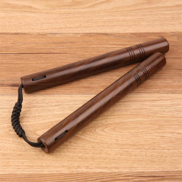 Nunchaku – bâton de pratique à deux sections Accessoires arts martiaux Nunchaku a7796c561c033735a2eb6c: Beige|Marron