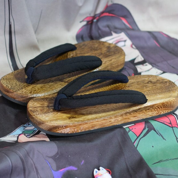 Sandales de judo en bois véritable Sandales judo Chaussure art martiaux a7796c561c033735a2eb6c: Noir