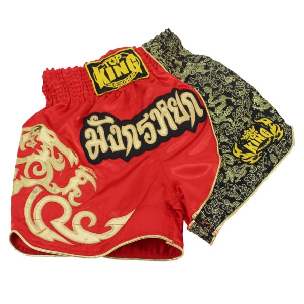 Short de boxe Thai Tenue art martiaux Tenue boxe cb5feb1b7314637725a2e7: Noir|Rouge