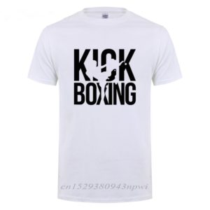 T-shirt imprime Kick Boxing T-shirt art martiaux T-shirt boxe a7796c561c033735a2eb6c: Bleu|Gris|Noir|Rouge
