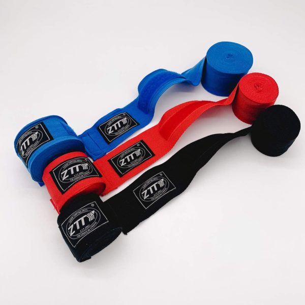 Bandages de poignet pour la boxe Accessoires boxe Gants de boxe a7796c561c033735a2eb6c: Bleu|Noir|Rouge