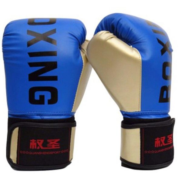 Gants de boxe en cuir pour femmes et hommes Accessoires boxe Gants de boxe a7796c561c033735a2eb6c: Bleu|Noir|Rouge
