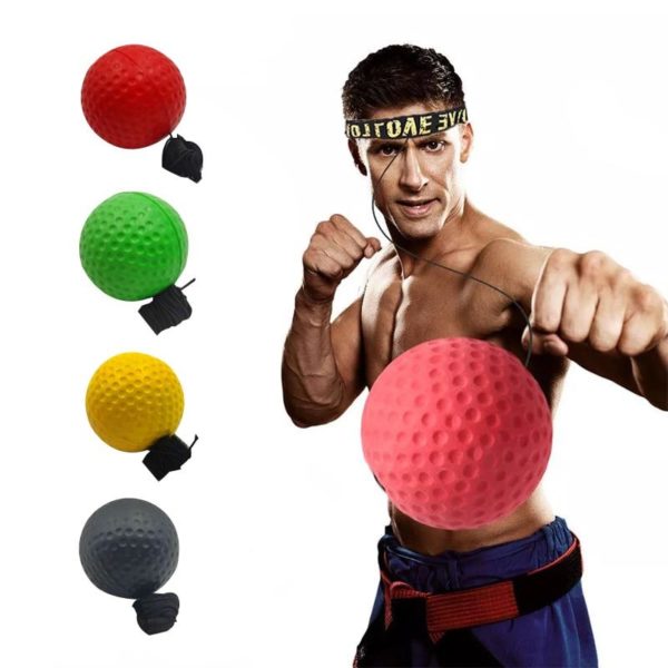 Punching ball en mousse Punching ball a7796c561c033735a2eb6c: Jaune|Noir|Rouge|Vert