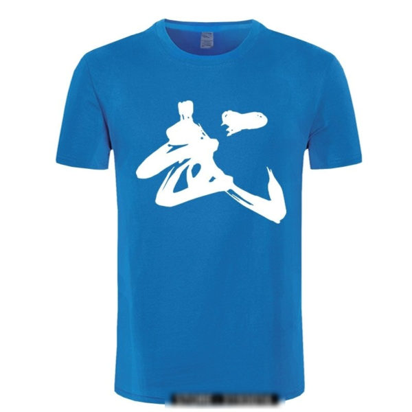 T-shirt imprimé Kung Fu T-shirt art martiaux T-shirt kung fu a7796c561c033735a2eb6c: 10|Bleu|Noir|Rouge