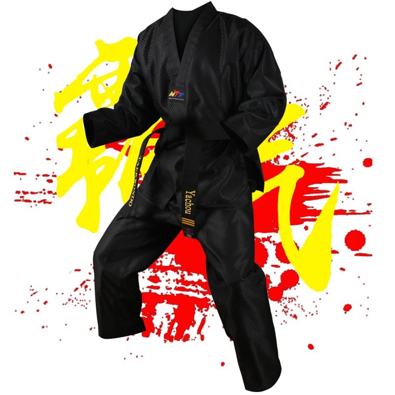 Tenue de Taekwondo Tenue art martiaux Tenue taekwondo a7796c561c033735a2eb6c: Noir