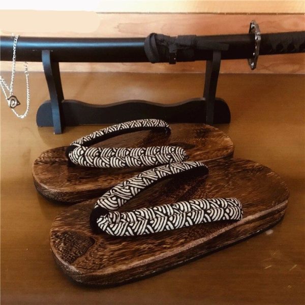 Tongs japonais en bois Chaussures art martiaux a7796c561c033735a2eb6c: Beige
