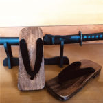 Tongs japonais en bois anti-dérapants Chaussure art martiaux a7796c561c033735a2eb6c: Noir
