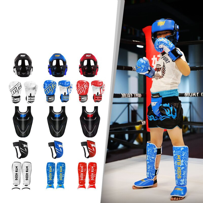 Protège-tibias de boxe en cuir Protège tibia art martiaux Protege tibia boxe a7796c561c033735a2eb6c: Blanc|Bleu|Rouge