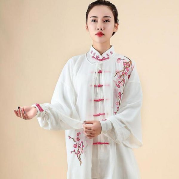 Costume de Tai Chi traditionnel homme et femme Tenue tai chi Tenue art martiaux a7796c561c033735a2eb6c: Jaune|Rouge
