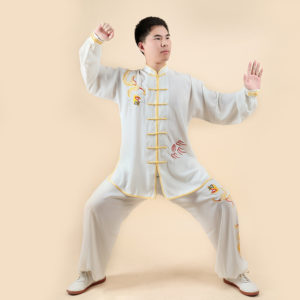 Costume de Tai Chi traditionnel unisexe Tenue art martiaux Tenue tai chi a7796c561c033735a2eb6c: Jaune|Rouge|women 1 3PC|women 2 2PC|women 2 3PC