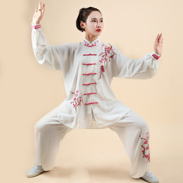 Costume de Tai Chi traditionnel unisexe Tenue art martiaux Tenue tai chi a7796c561c033735a2eb6c: Jaune|Rouge|women 1 3PC|women 2 2PC|women 2 3PC