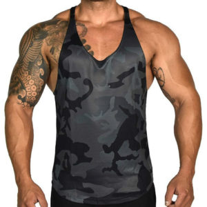 Débardeur de boxe style camouflage militaire Accessoires boxe T-shirt art martiaux T-shirt boxe a7796c561c033735a2eb6c: Black|Blanc|Rouge|Vert
