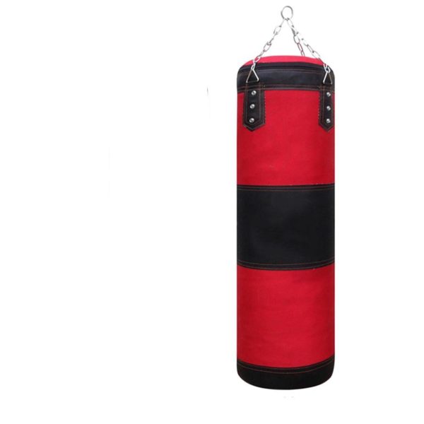 Sac de boxe professionnel rouge et noir pour adulte Sac de frappe boxe Accessoires boxe Sac de boxe Sac de frappe boxe thai 87aa0330980ddad2f9e66f: S|M