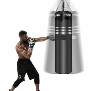 Sac de boxe rotatif pour le Kickboxing Accessoires boxe Sac de boxe Sac de frappe boxe a7796c561c033735a2eb6c: Noir