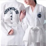 Uniforme de taekwondo blanc pour adultes Tenue art martiaux Tenue taekwondo a7796c561c033735a2eb6c: Blanc
