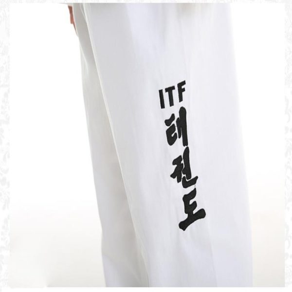 Uniforme de taekwondo blanc pour adultes Tenue art martiaux Tenue taekwondo a7796c561c033735a2eb6c: Blanc