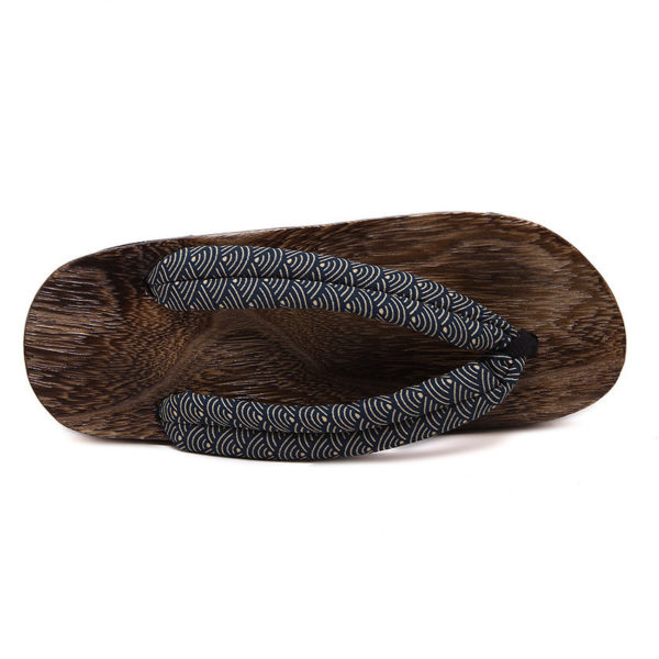 Sandales de judo en bois motifs traditionnels Chaussures art martiaux Sandales judo a7796c561c033735a2eb6c: 6|Bleu|Marron|Noir1|Noir2|Noir3