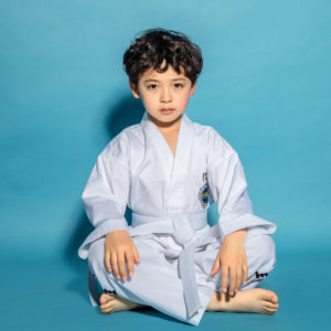 Uniforme de Taekwondo brodé pour enfants Tenue art martiaux Tenue taekwondo 87aa0330980ddad2f9e66f: XS|S|M|L|XL