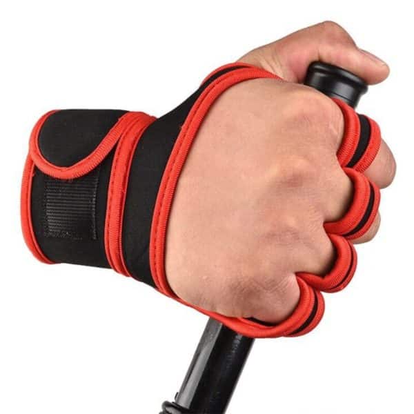 Gants de Protection des Poignets Accessoires arts martiaux a7796c561c033735a2eb6c: A-Black NO Wrist|A-Red NO Wrist|C-Black NO Thumb up|C-Red NO Thumb up|Noir|Rouge