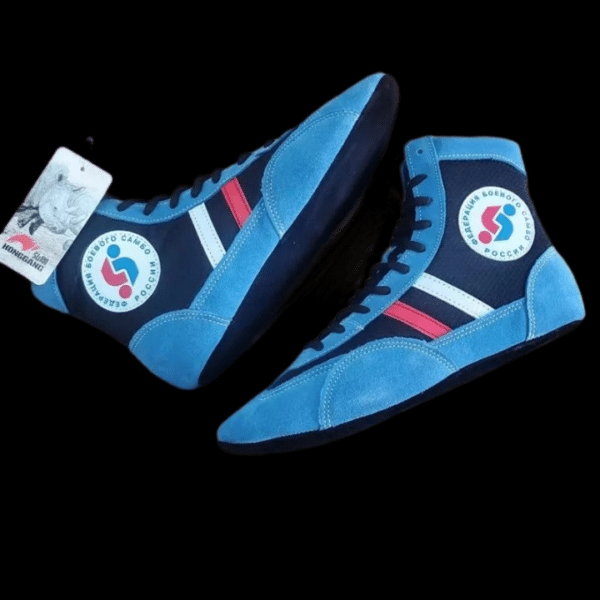 Fox-fight B7 Semelle Souple Chaussures Sambo FOX-FIGHT B7 - Cuir Et Daim Professionnel Pour Lutte Et Arts Martiaux Fox-Fight B7 Cuir Daim