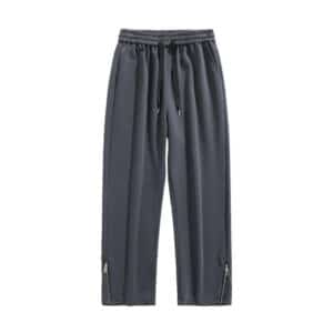 Pantalon Krav Maga Style Baggy avec Ouverture sur le Bas des Jambes sur fond blanc