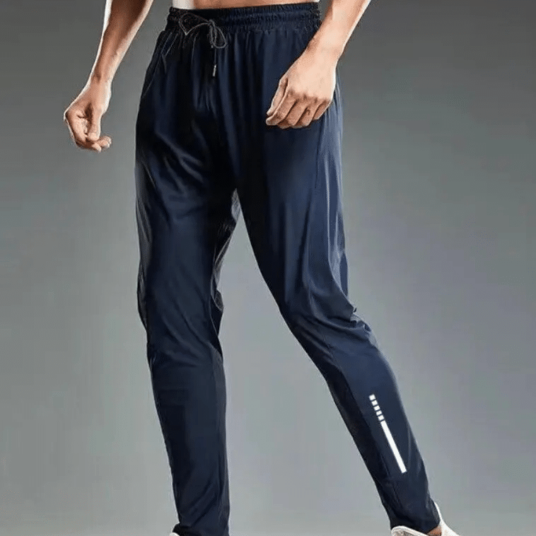 Pantalon Savate Bleu et Élastique en Nylon