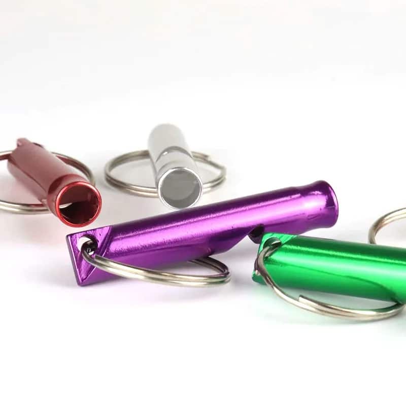 KeyUnity e EDC Sifflet Sifflet d'urgence extérieur pour Porte-clés, sifflets puissants, sifflet