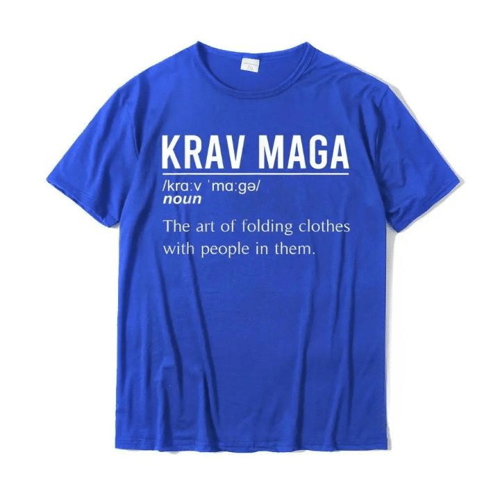 Krav Maga póló vicces felirattal
