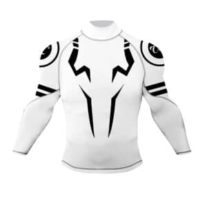 T-Shirt Grappling Rashguard Moderne sur fond blanc