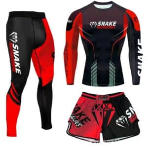 Tenue Grappling Motif de Serpent
