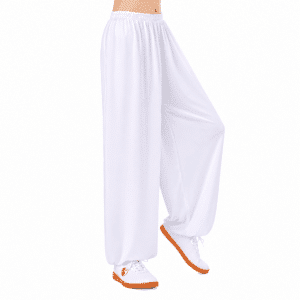 Pantalon Large Fluide Femme Plissé 1