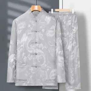 Chemise Dragon Jacquard Brodé Homme 2