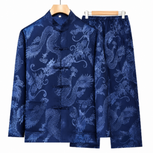 Chemise Dragon Jacquard Brodé Homme 1